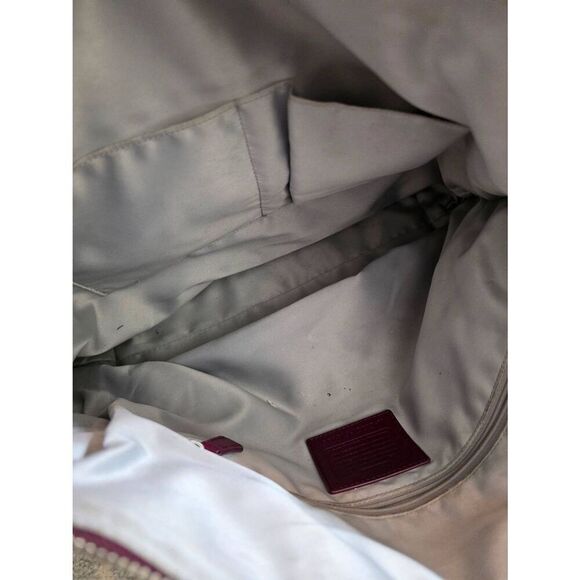 Coach Logo Laura Berry Purse Tote Shoulder Handbag - Picture 10 of 12